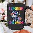 Graduation I Crushed 2nd Grade Unicorn Girls Grad Magical Graphic Print Coffee Mug