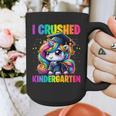 Graduation I Crushed Kindergarten Unicorn Girls Grad Magical Graphic Print Coffee Mug