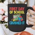Graduation First Day Of School Crushed It Graphic Print Coffee Mug