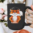 Graduation Fox School Bachelor Master Doctor Study Graphic Print Coffee Mug