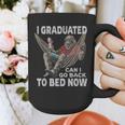 Graduation I Graduated Can I Go Back To Bed Now Graphic Print Coffee Mug