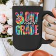 Graduation Peace Sign Out Eighth Grade Tie Dye Hippie Graphic Print Coffee Mug