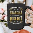 Graduation Proud Grandma Of Two 2021 Graduates High School Graphic Print Coffee Mug