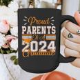 Graduation Proud Parents Of a 2024 Graduate For Mom And Dad Graphic Print Coffee Mug