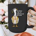 Graduation Senior Silly Goose Today Im A Serious Goose Graphic Print Coffee Mug