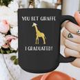 Graduation Shirt You Bet Giraffe I Graduated Pun Graphic Print Coffee Mug