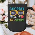 Graduation Shirt Goodbye Kindergarten Hello 1st Grade School Graphic Print Coffee Mug
