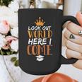 Graduation Shirt For Graduate Look Out World Here I Come Graphic Print Coffee Mug