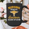 Graduation Shirt Nursing School Survivor Class Of 2018 Tee Graphic Print Coffee Mug