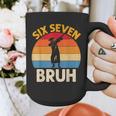 Graduation Six Seven Bruh Dabbing 67 Meme 6 7 Boys Kids Graphic Print Coffee Mug