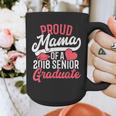 GraduationShirt For Mom Proud Mama Of 2018 Senior Tee Graphic Print Coffee Mug