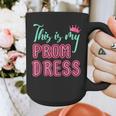 Graduation Tee This Is My Prom Dress 2021 Graduate Graphic Print Coffee Mug
