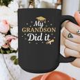 My Grandson Did It Proud Class Senior Graduate Graduation Graphic Print Coffee Mug