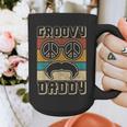 Groovy Daddy 60s Outfit 70s Themed Party Costume Dad Hippie Graphic Print Coffee Mug