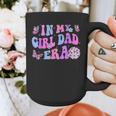 Groovy Retro In My Girl Dad Era Daddy Fathers Day Graphic Print Coffee Mug