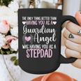 Guardian Angel Memorial In Memory Of Stepdad Stepfather Dad Graphic Print Coffee Mug Guardian Angel Memorial In Memory Of Stepdad Stepfather Dad Graphic Print Coffee Mug