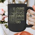 Guns Don't Kill People Dads With Pretty Daughters Humor Dad Graphic Print Coffee Mug