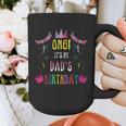 Happy Birthday Dad Graphic Print Coffee Mug