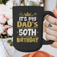 Happy It's My Dad's 50th Birthday 1975 50 Years Old Graphic Print Coffee Mug