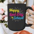 Happy Last Day Of School Graduation Teacher Students Graphic Print Coffee Mug