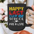 Happy Last Day Of School Pre-K Life Graduation T-Shirt Graphic Print Coffee Mug