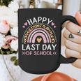 HAPPY LAST OF DAY SCHOOL Rainbow Teacher Student Graduation Men Women Girls Kids Graphic Print Coffee Mug