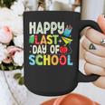 Happy Last Day Of School Teacher Kids Boys Girls Graduation Graphic Print Coffee Mug