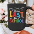 Happy Last Day Of School Teacher Women Student Graduation Graphic Print Coffee Mug