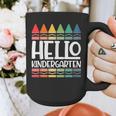 Hello Kindergarten First Day Back To School Graduation Graphic Print Coffee Mug