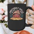 Hermit Crab Saying Emotionally Shelled Introvert Humor Graphic Print Coffee Mug