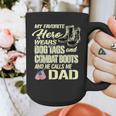 Hero Wears Dog Tags Combat Boots Proud Army Dad Father Graphic Print Coffee Mug Hero Wears Dog Tags Combat Boots Proud Army Dad Father Graphic Print Coffee Mug