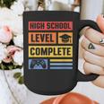 High School Level Complete Class Of 2024 Senior Graduation Graphic Print Coffee Mug