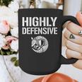 Highly Defensive Armadillo Shield Introvert Boundaries Graphic Print Coffee Mug Highly Defensive Armadillo Shield Introvert Boundaries Graphic Print Coffee Mug