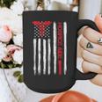 Hospice Aide American Flag Nurses Graduation Medical Graphic Print Coffee Mug