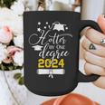Hotter By One Degree Senior 2024 Class Of 2024 Graduation Graphic Print Coffee Mug