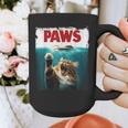 Humorous Paws Parody Cat Mouse For Cat Lover Cat Mom Cat Dad Graphic Print Coffee Mug