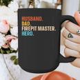 Husband Dad Firepit Master Hero Graphic Print Coffee Mug Husband Dad Firepit Master Hero Graphic Print Coffee Mug