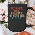 Husband Dad Grandpa 94 Year Old Legend 94th Bday Men Graphic Print Coffee Mug