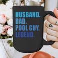 Husband Dad Pool Guy Legend Men Graphic Print Coffee Mug