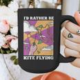 I'd Rather Be Kite Flying Throwback Hobby Memory Kite Graphic Print Coffee Mug