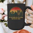 Id Rather Be Playing With My Disc Introvert Disc Golf Graphic Print Coffee Mug Id Rather Be Playing With My Disc Introvert Disc Golf Graphic Print Coffee Mug
