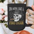 I'm Aging Like a Fine Cigar Skull Dad Retro Adult Graphic Print Coffee Mug I'm Aging Like a Fine Cigar Skull Dad Retro Adult Graphic Print Coffee Mug