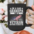 I'm A Dad Grandpa And A Veteran US Flag Veterans Day Graphic Print Coffee Mug I'm A Dad Grandpa And A Veteran US Flag Veterans Day Graphic Print Coffee Mug