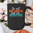 I'm Not Anti-Social But I'm Selective Introvert Graphic Print Coffee Mug