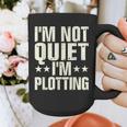 I'm Not Quiet I'm Plotting I Introvert Graphic Print Coffee Mug I'm Not Quiet I'm Plotting I Introvert Graphic Print Coffee Mug