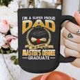 I'm A Super Proud Dad Of A 2025 Master's Degree Graduate Graphic Print Coffee Mug