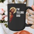 I'm Telling Dad Religious Christian Jesus Meme Graphic Print Coffee Mug