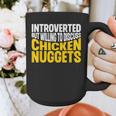 Introvert Antisocial Chicken Nugget Lover Foodie Graphic Print Coffee Mug Introvert Antisocial Chicken Nugget Lover Foodie Graphic Print Coffee Mug