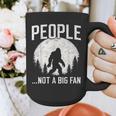 Introvert Bigfoot People Not A Big Fan Dad Joke Graphic Print Coffee Mug Introvert Bigfoot People Not A Big Fan Dad Joke Graphic Print Coffee Mug