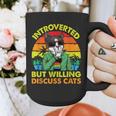 Introvert Cats Sarcasm Cat Lover Introverts Graphic Print Coffee Mug Introvert Cats Sarcasm Cat Lover Introverts Graphic Print Coffee Mug